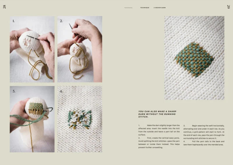 The Art of Knitwear Repair - Pilt 8