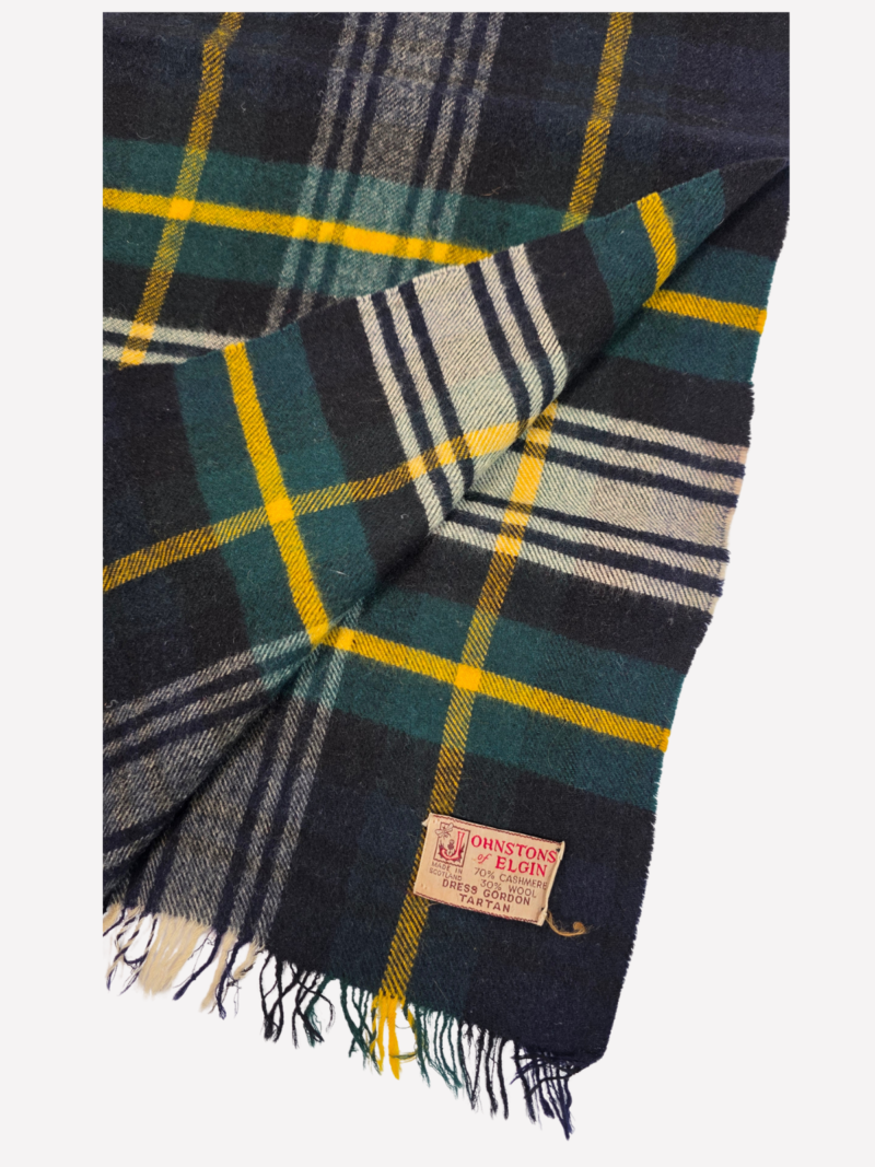 Johnstons of Elgin Dress Gordon tartanmustriga sall - Pilt 2