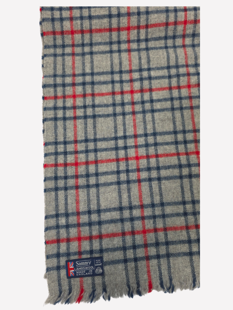 Sammy ruuduline lambavillast sall - Pilt 3