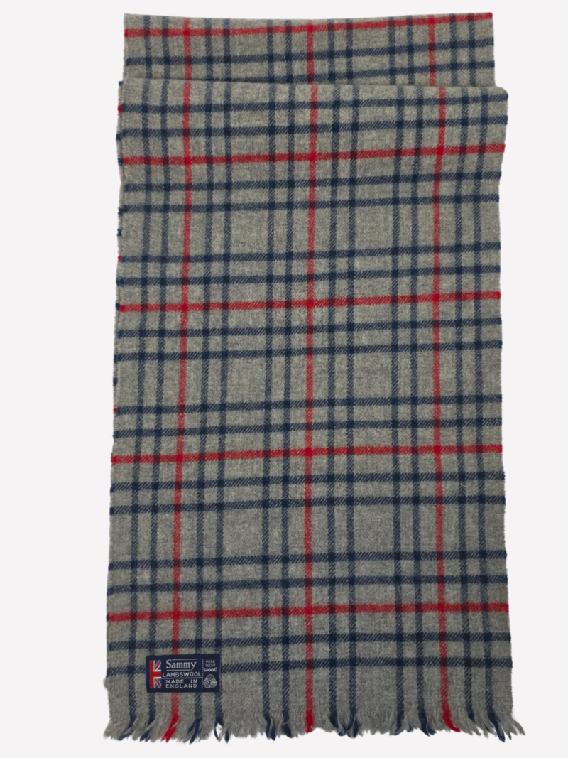 Sammy ruuduline lambavillast sall - Pilt 2